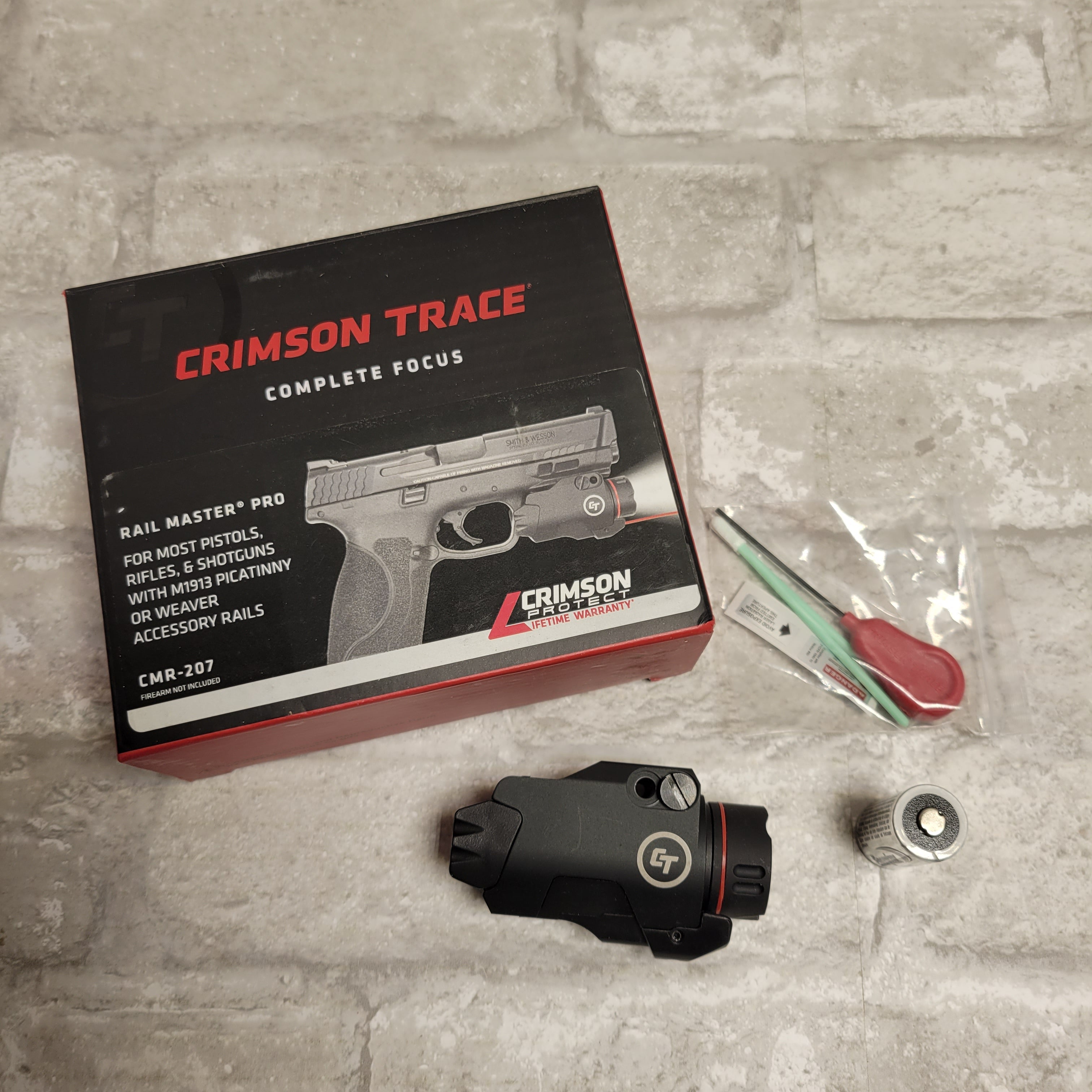 Crimson Trace Rail Master Pro Universal Laser Sight and Tactical Light (CMR207) (8032891896046)